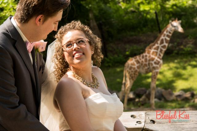 giraffe wedding