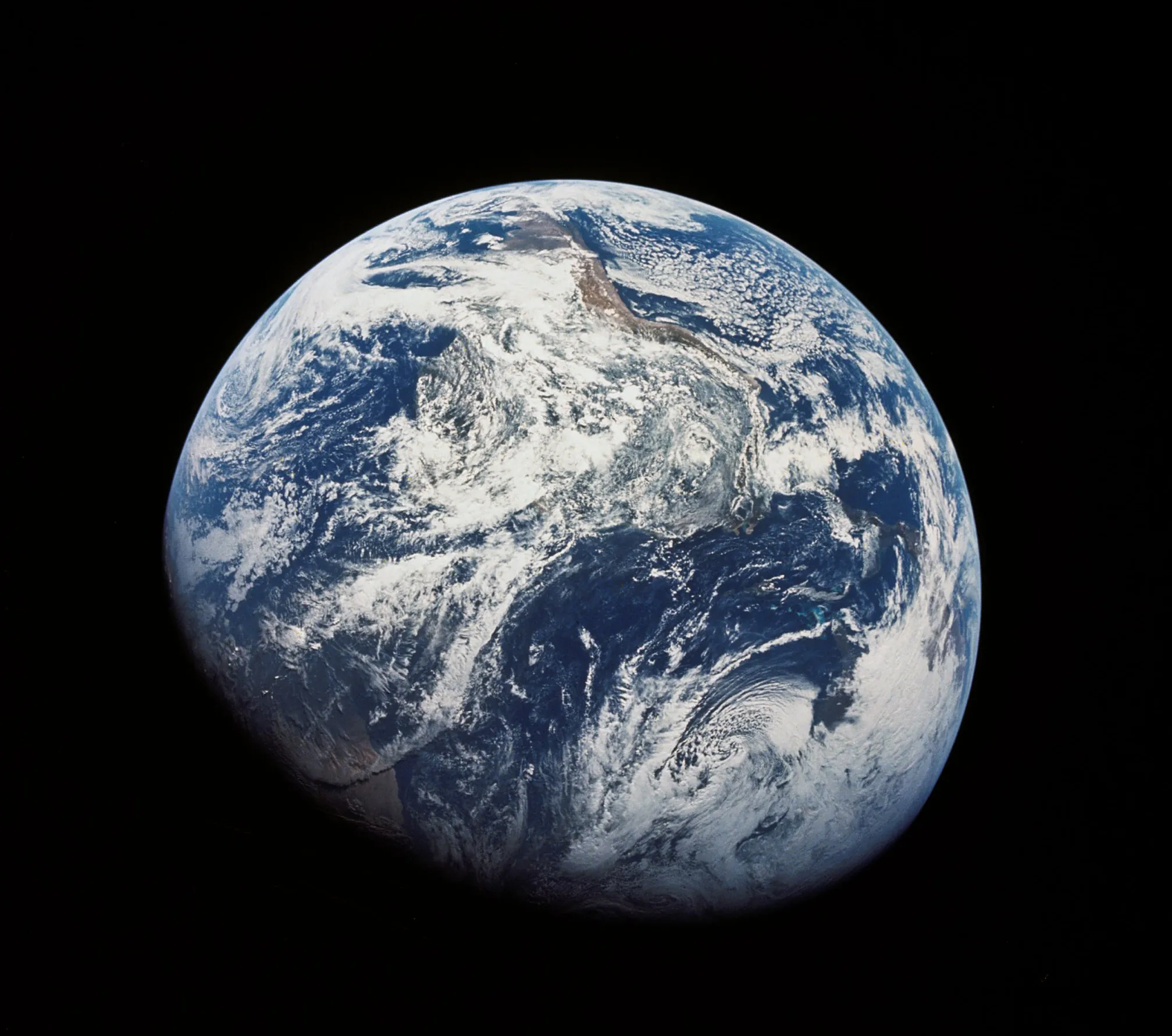 Earth seen from space