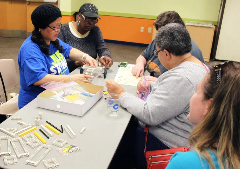 Educator Resources & Programs: Educators in a workshop
