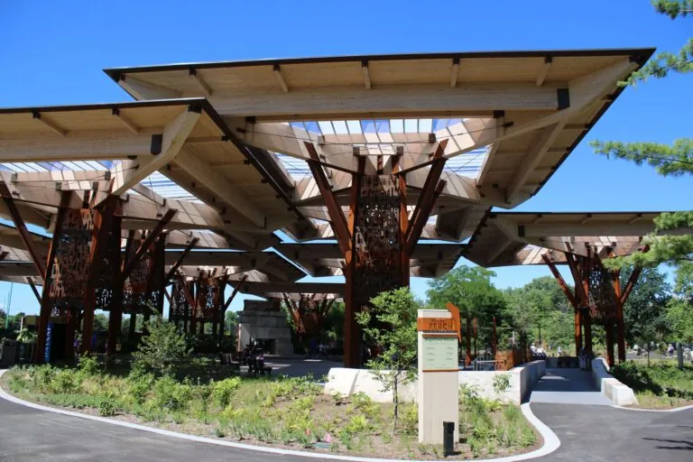 pavilion at the indianapolis zoo