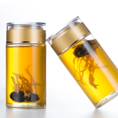 vials of cordyceps fungi