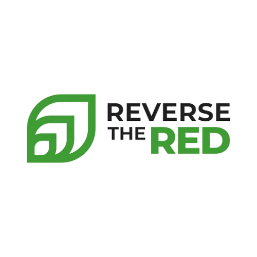 reverse the red logo