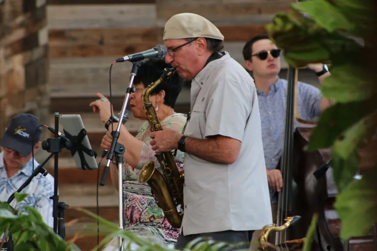 jazz musicians on stage