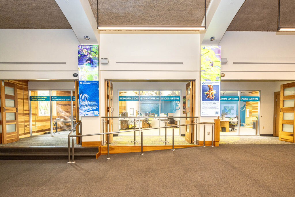 photo of the global center for species survival at the Indianapolis Zoo