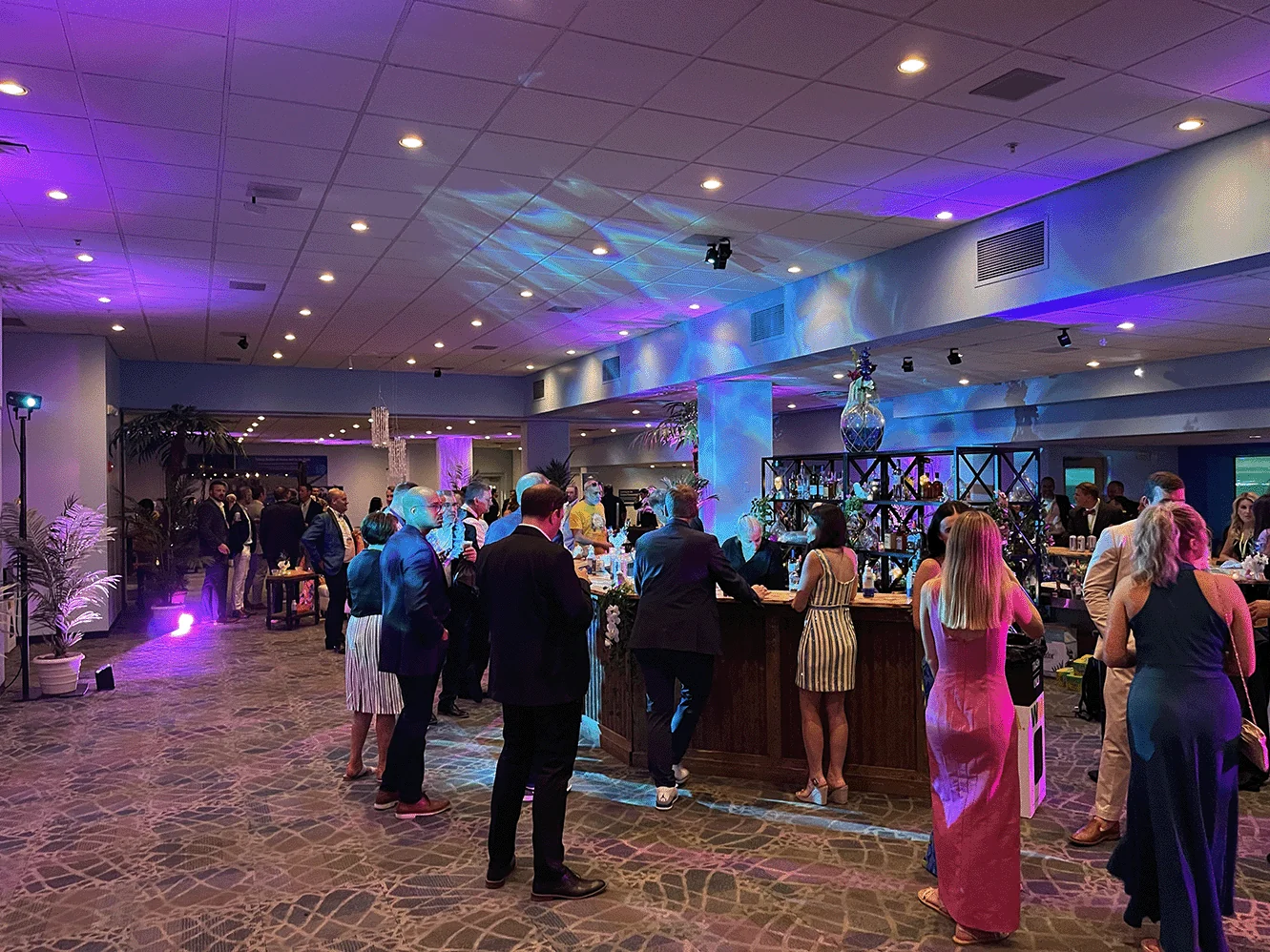 group of people in formal attire event