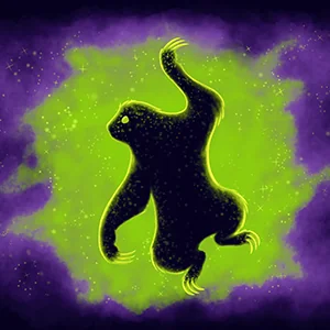 graphic rendering of a sloth