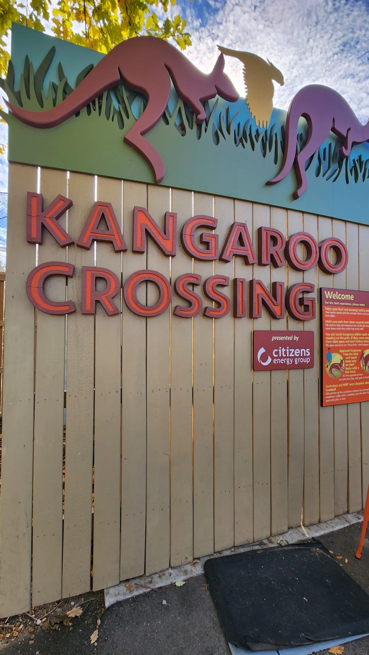 kangaroo crossing sponsor