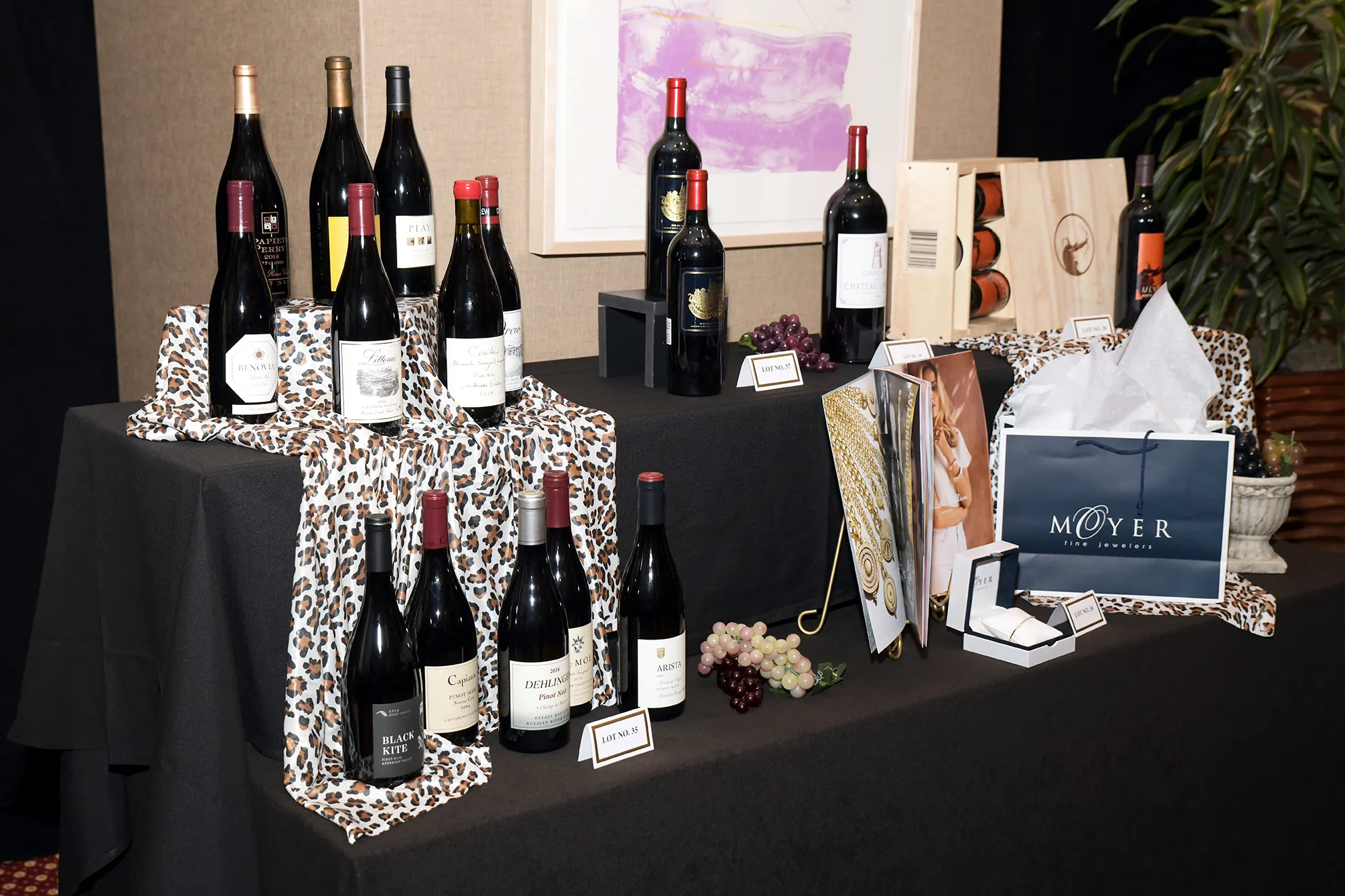 wine display