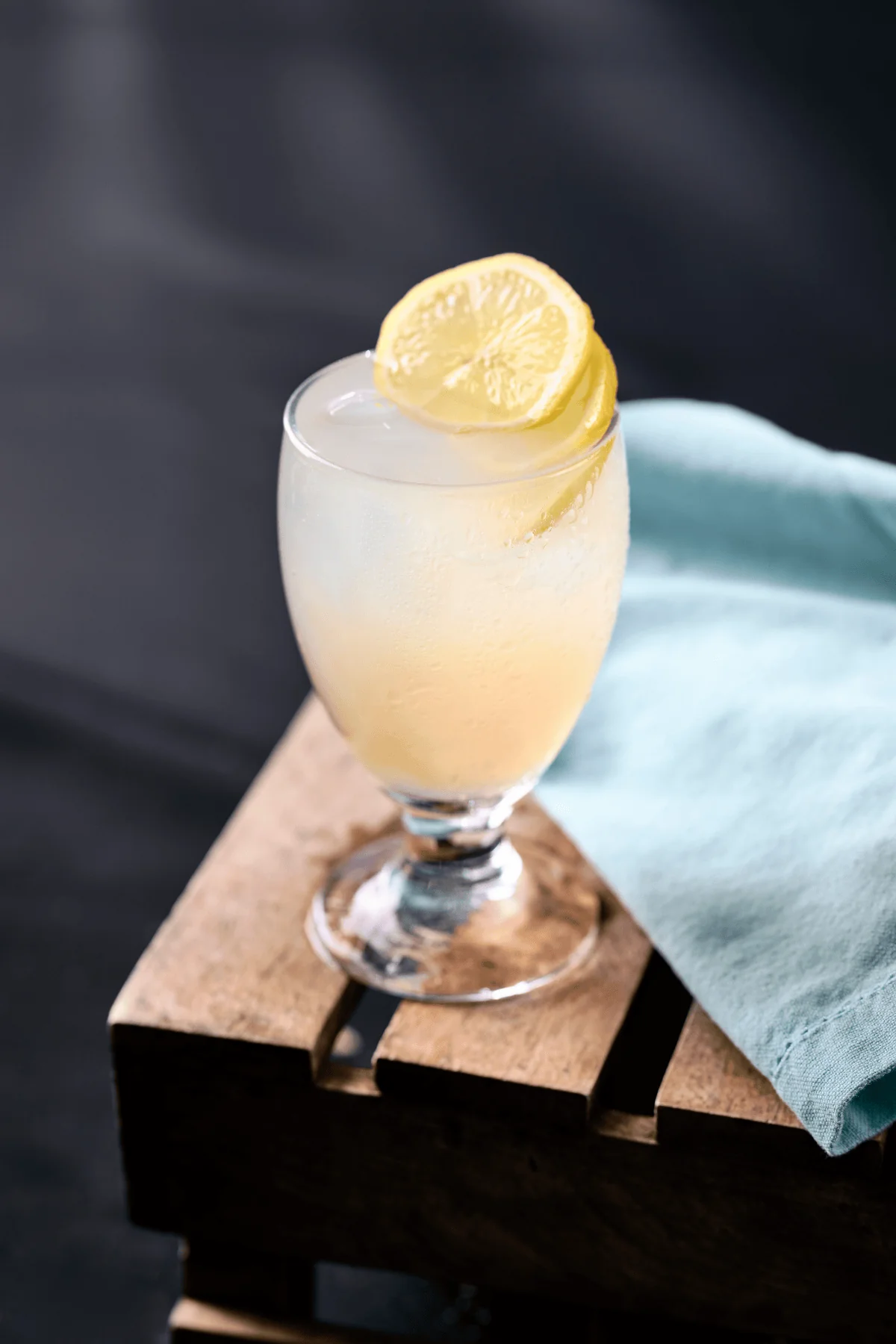 Lilac Shandy Drink
