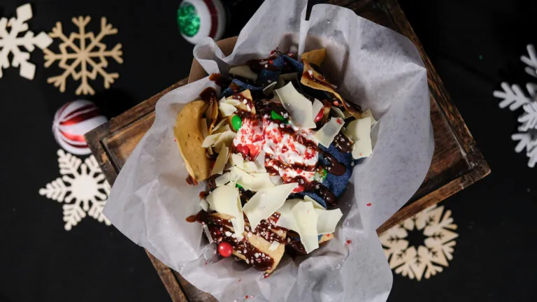 dessert nachos