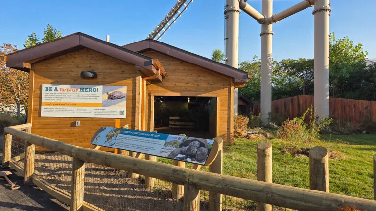 giant tortoise exhibit building