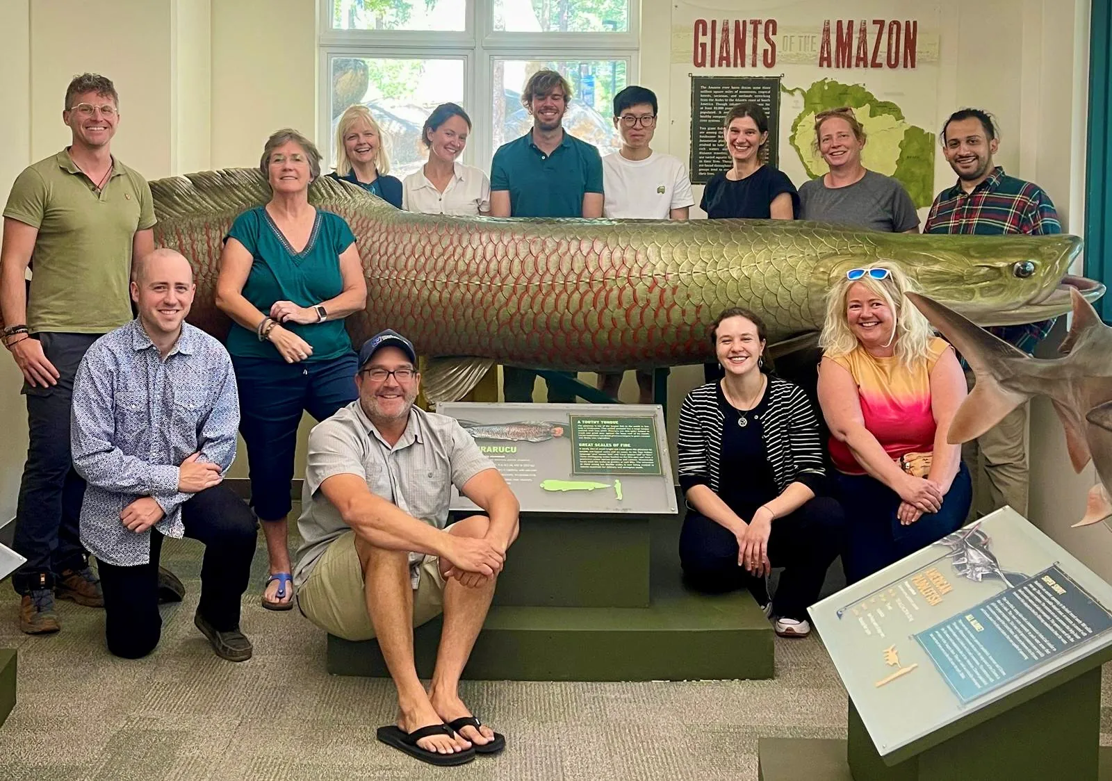 group photo at a workshop