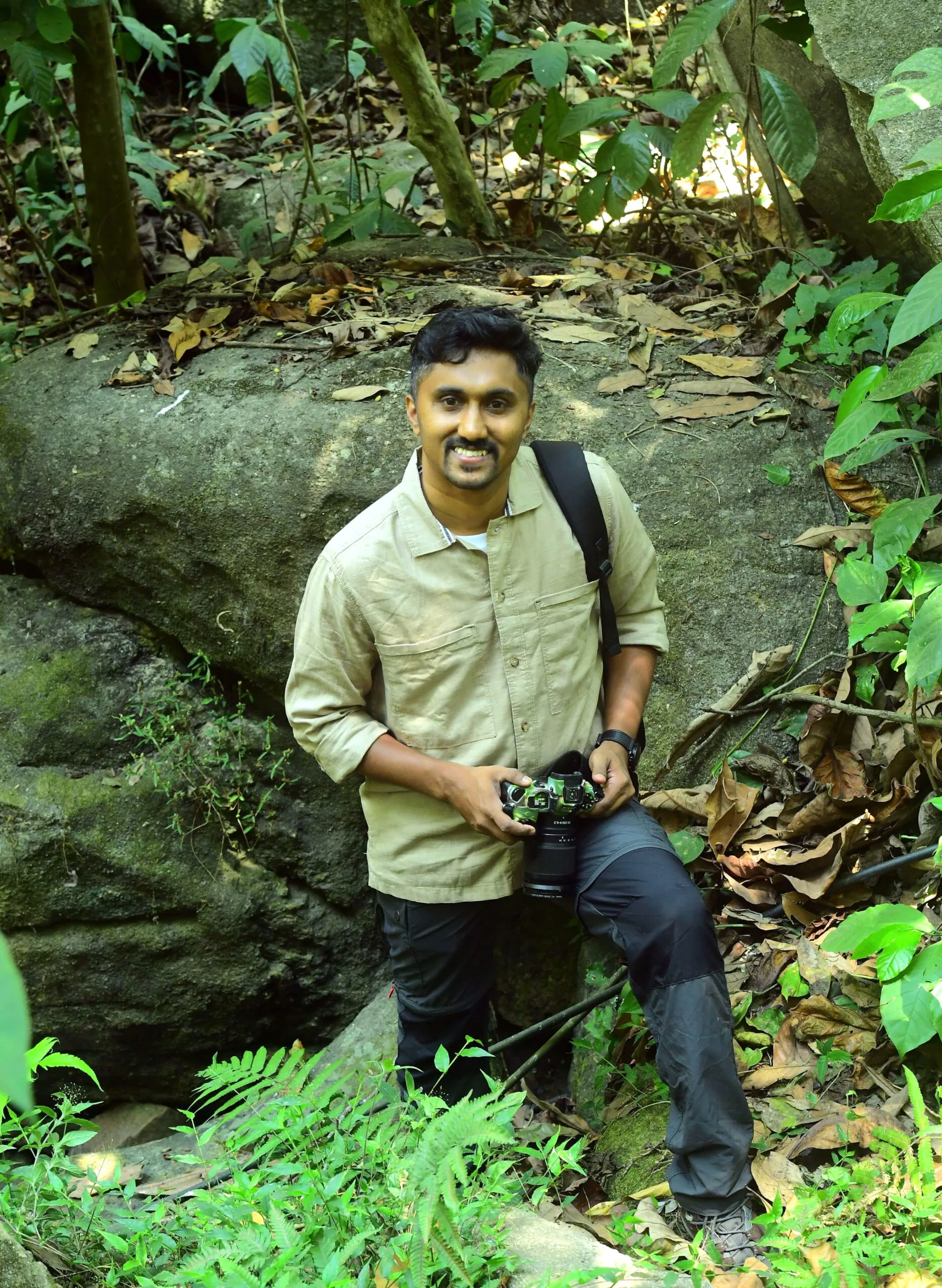 Dhaneesh Bhaskar in forest